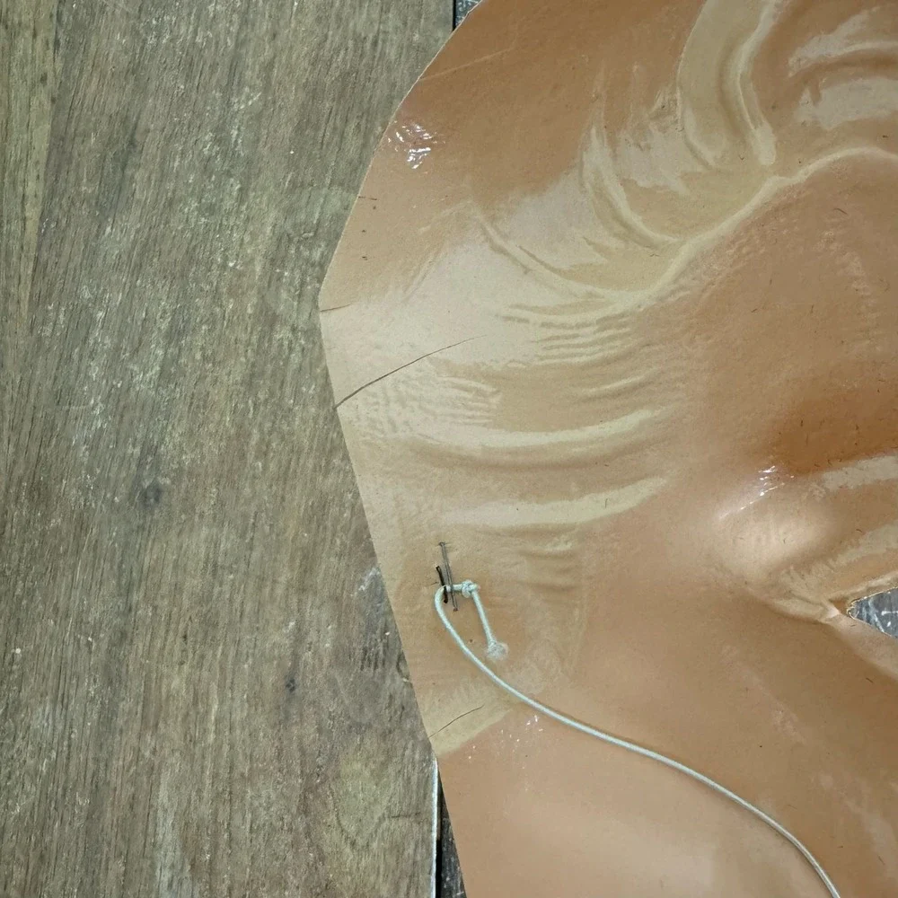 Vintage‎ Clark Gable Halloween Costume Plastic Face Mask